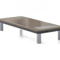 Infinity Pro Monitor Riser with Dock & Wireless Charger