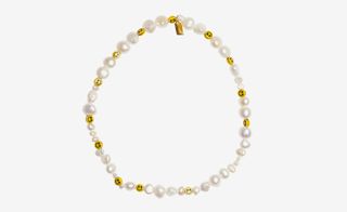 Wald Smiley Dude Pearl Necklace