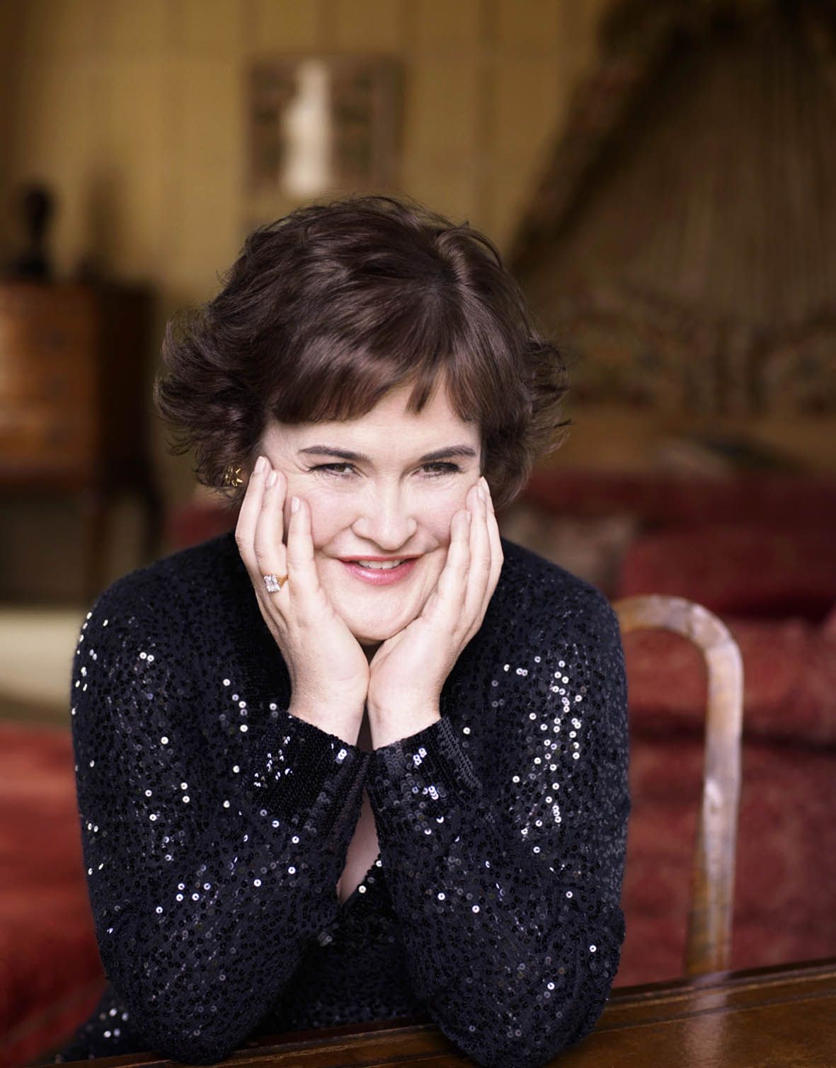 Susan Boyle&#039;s dancing causes chaos during filming!