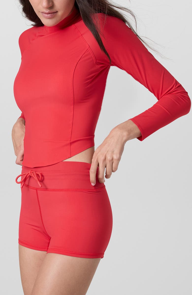 Crush Long Sleeve Crop Rashguard