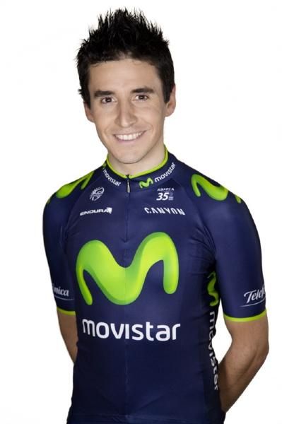 Igor Anton in his new Movistar jersey