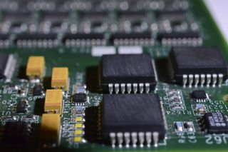 A microprocessor found inside a smartphone