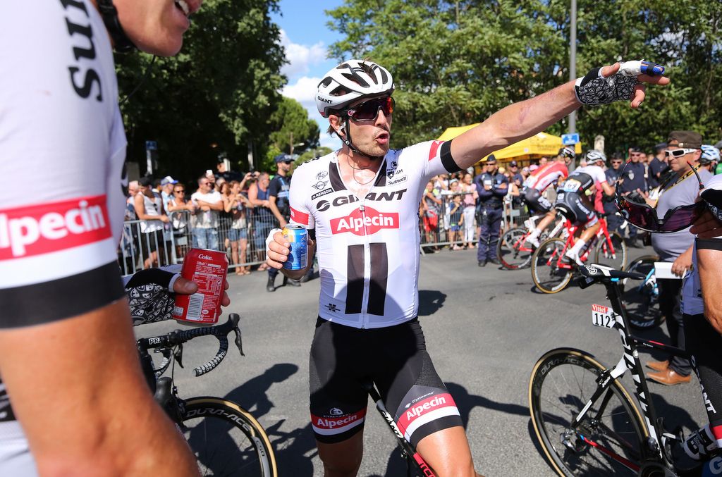 Post-race soft drink for John Degenkolb (Giant-Alpecin)