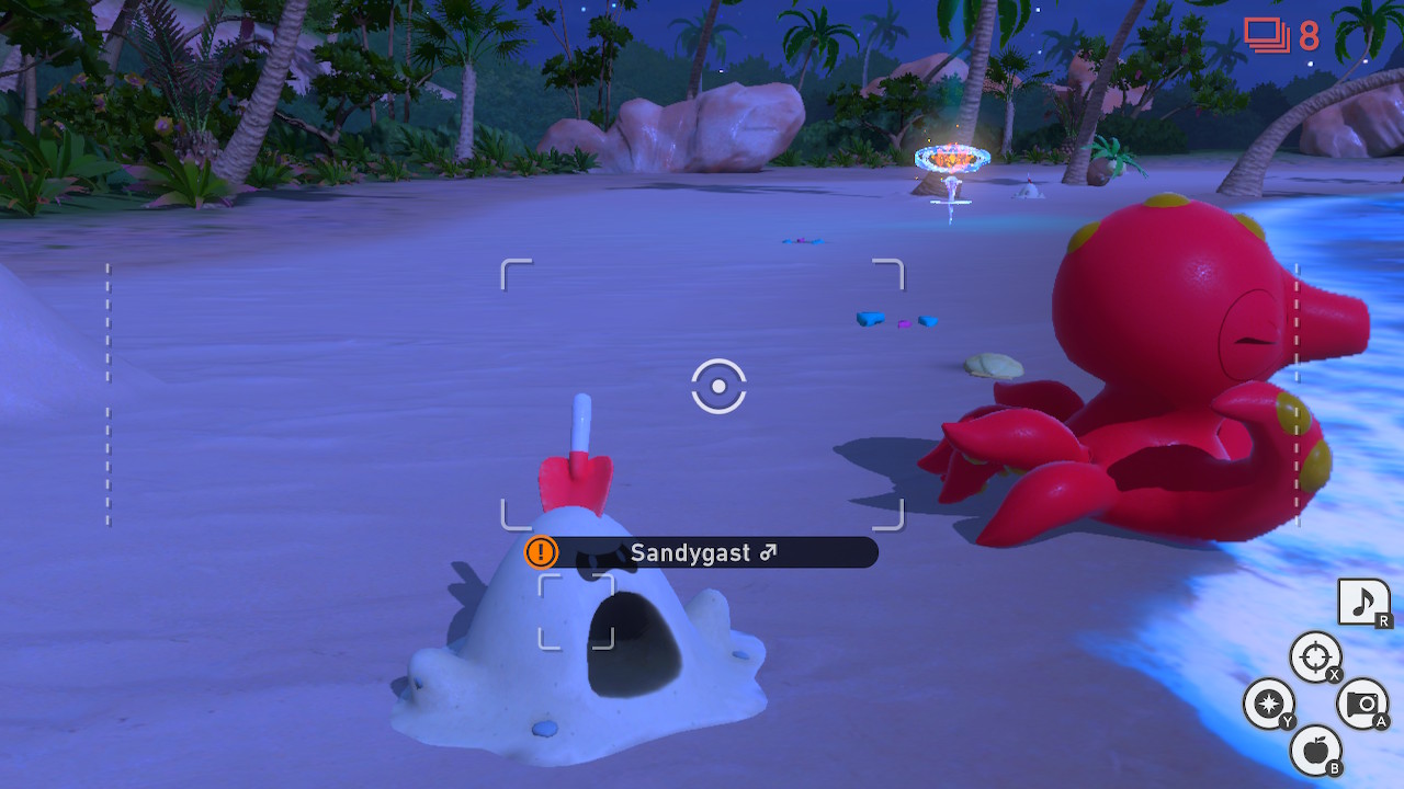 New Pokemon Snap Beach Octillery