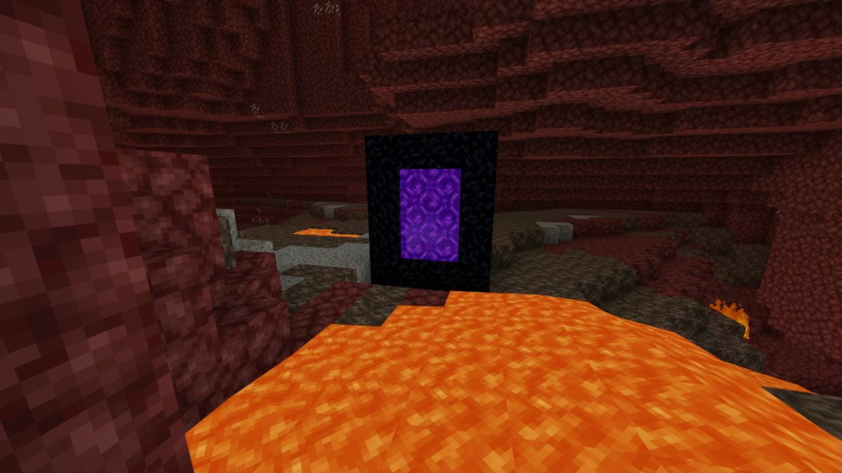 Minecraft guide: How to build a nether portal quickly and easily ...