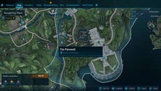 Maurice's Black Market vending machine - map location of the vending machine in The Flarewell