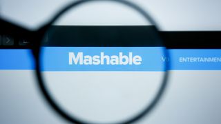 Mashable logo visible on display screen