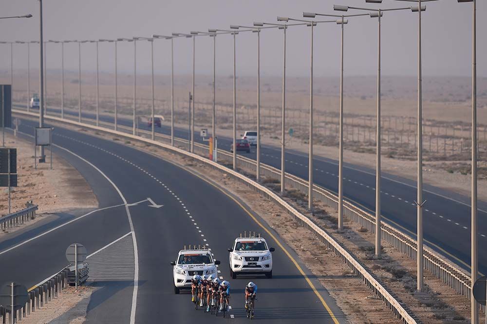 The 15km desert section proved decisive