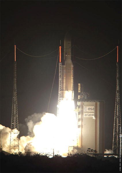 Ariane 5 Rocket Successfully Orbits Satellite Duo