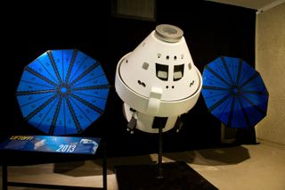 A model of the Orion Space Capsule at AMNH