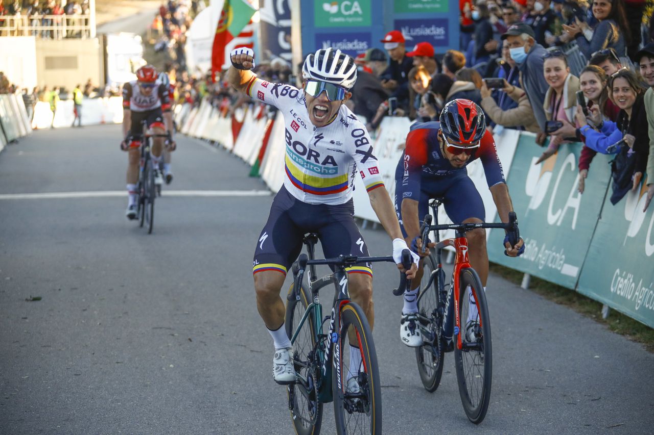 Volta ao Algarve 2022 48th Edition 5th stage Lagoa Malhao 173 km 20022022 Sergio Higuita COL Bora Hansgrohe photo Roberto BettiniSprintCyclingAgency2022