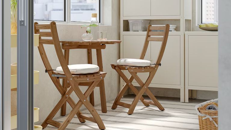 IKEA has the perfect table and chair set for tiny gardens | Ideal Home