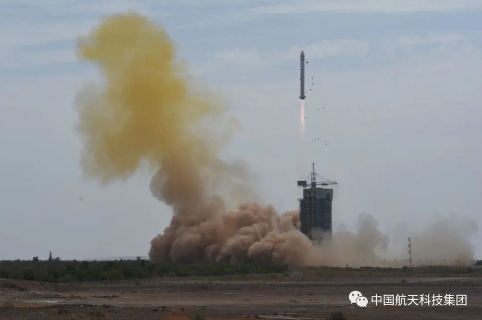 China launches 2 satellites from Gobi Desert
