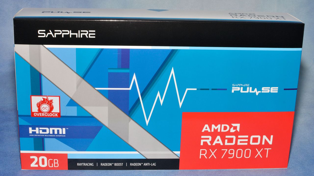 Sapphire RX 7900 XT Pulse photos and unboxing