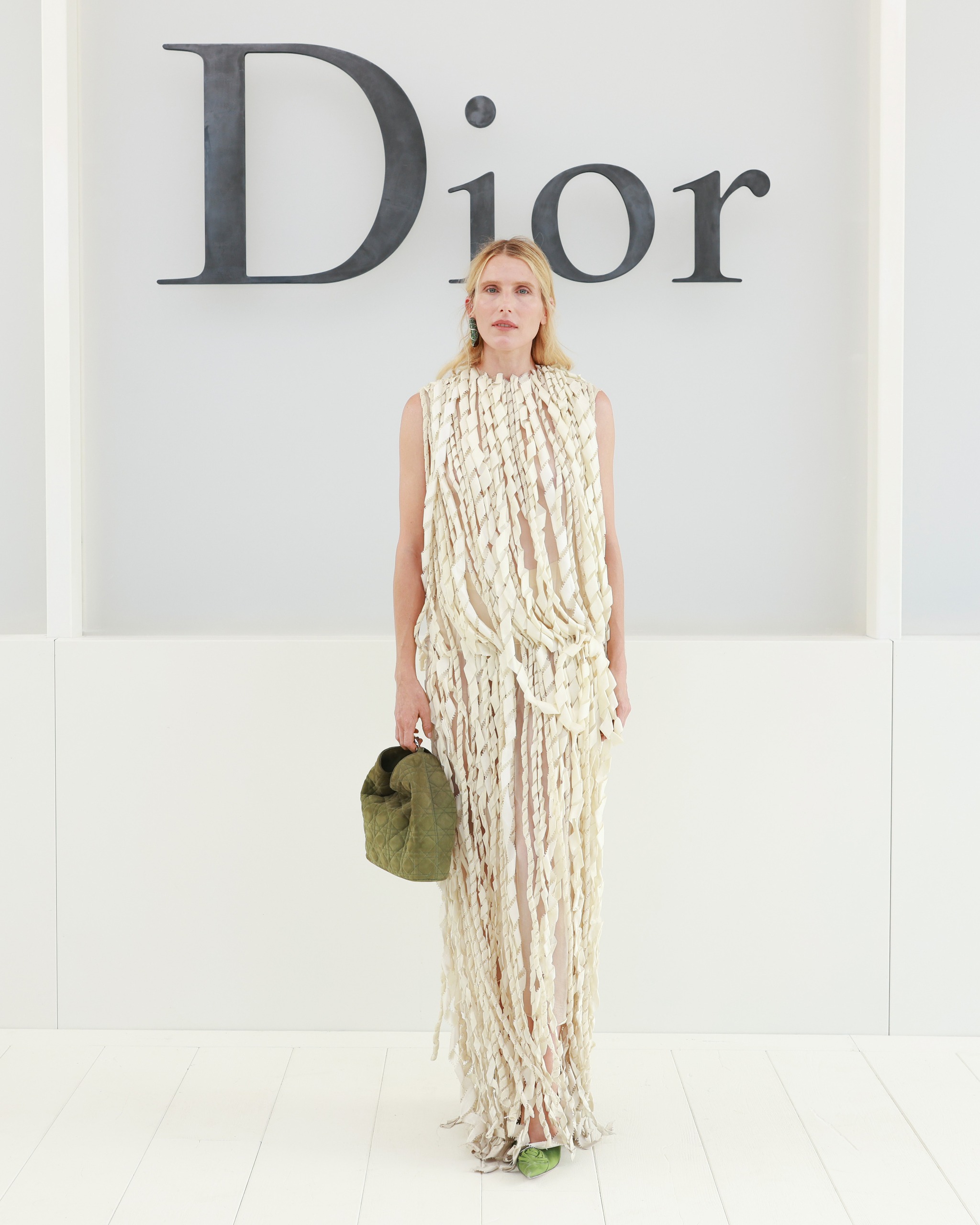 An image of Dree Hemingway at the Dior spring/summer 2027 show.