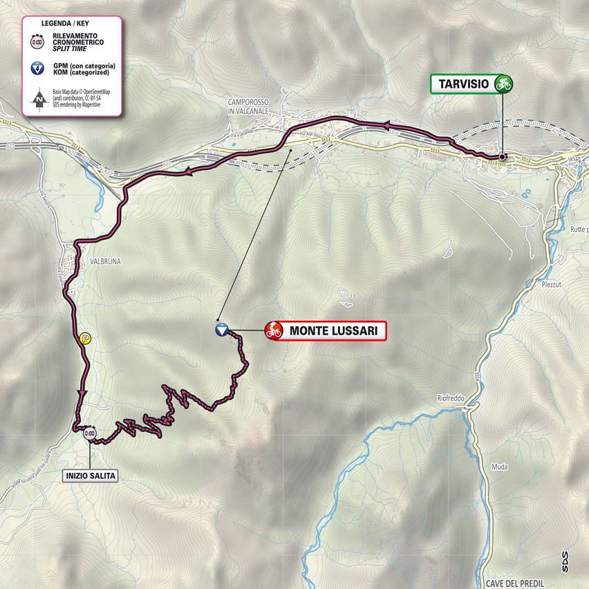 Maps and profiles of the 2023 Giro d'Italia
