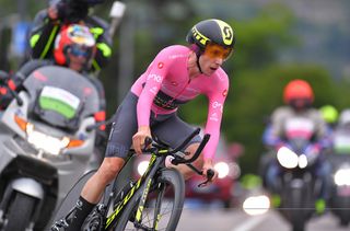 Simon Yates (Mitchelton-Scott) during the stage 16 time trial at the Giro d'Italia