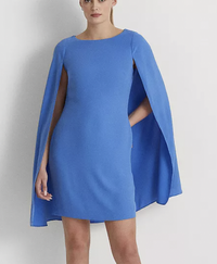 Lauren Ralph Lauren, Cape Overlay Dress, $126.75 (£100) | Bloomingdale's
