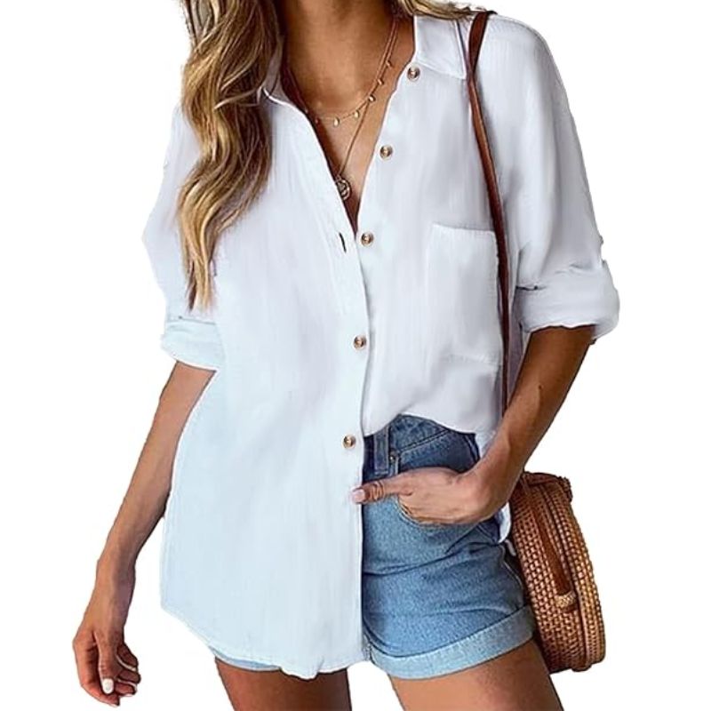 white shirt
