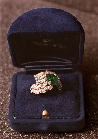Jackie Kennedy's Toi et Moi engagement ring