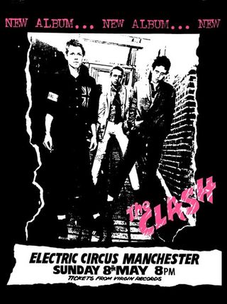 The Clash - Electric Circus poster
