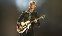 David Bowie at "The Isle of Wight Festival 2004" in Newport, UK