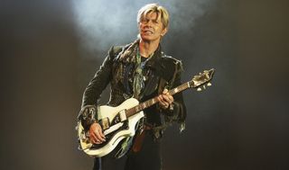David Bowie at "The Isle of Wight Festival 2004" in Newport, UK