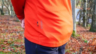 Velocio Delta Trail long-sleeve jersey rear details