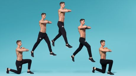 How to Do Jumping Lunges, Lunge Split Jumps