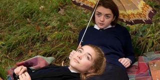 Florence Pugh and Maisie Williams in The Falling