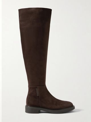 Lexington Suede Over-The-Knee Boots