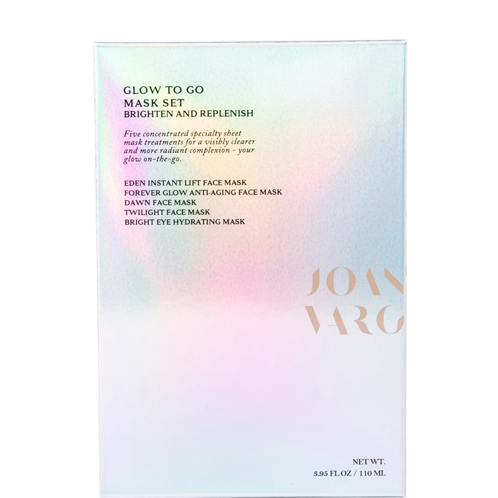 Joanna Vargas Glow to Go Mask Set