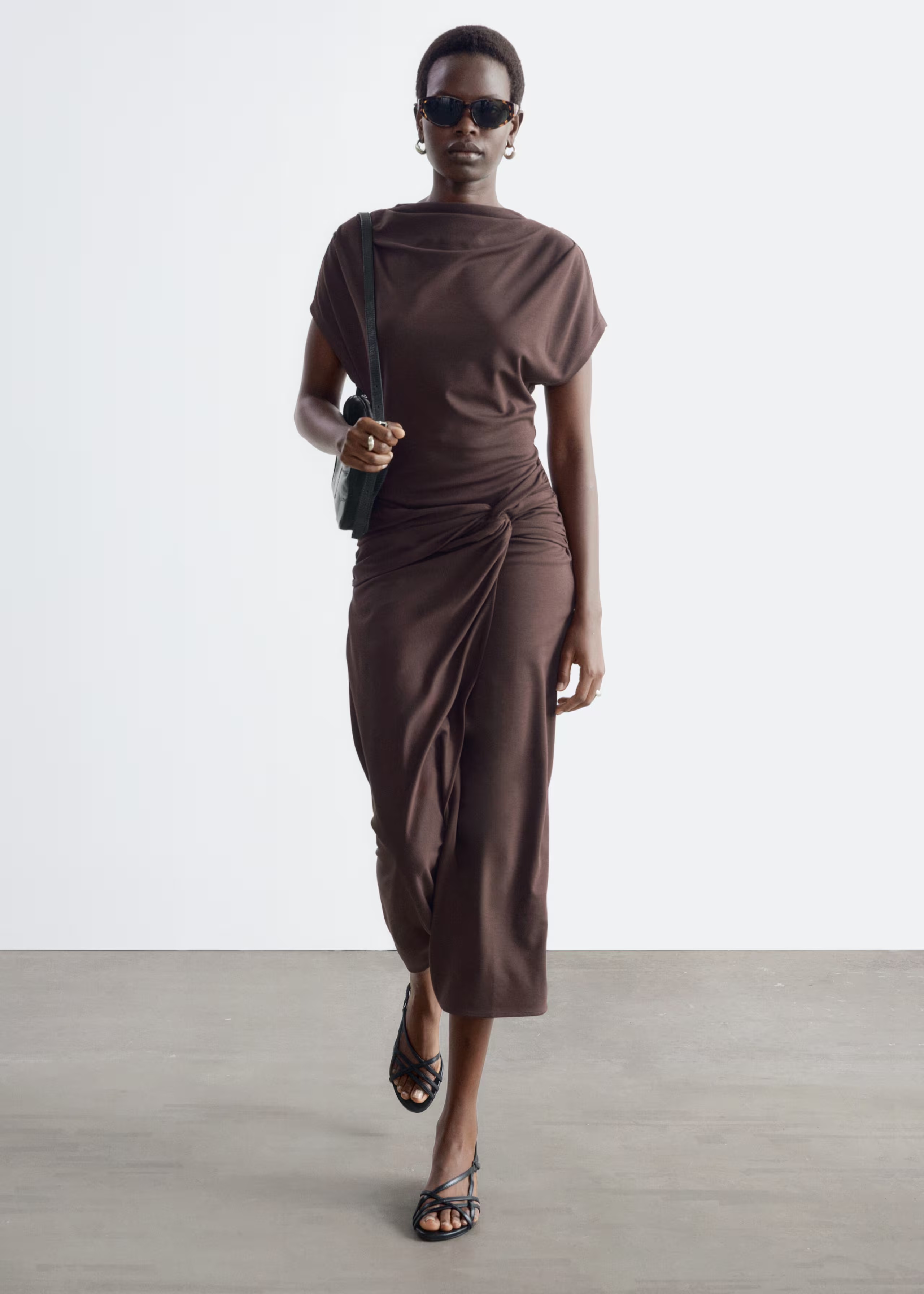 &amp;amp; Other Stories, Draped Wrap Waist Dress