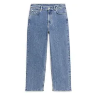 Straight Cropped Stretch Jeans, £69 | Arket