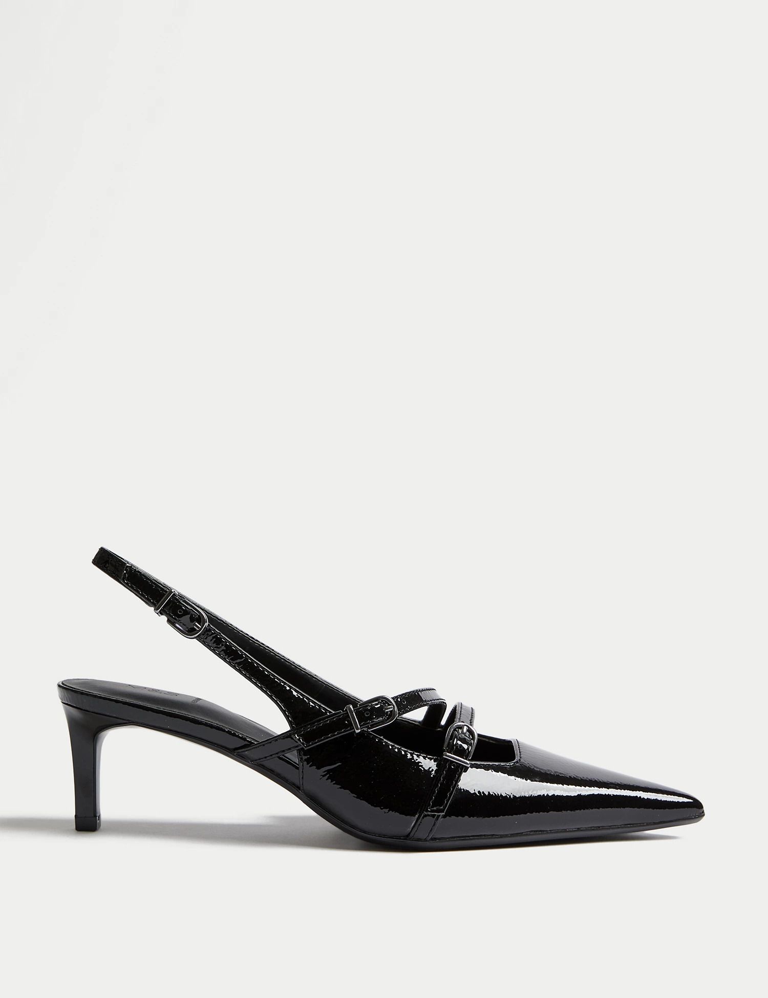Marks & Spencer buckle slingbacks