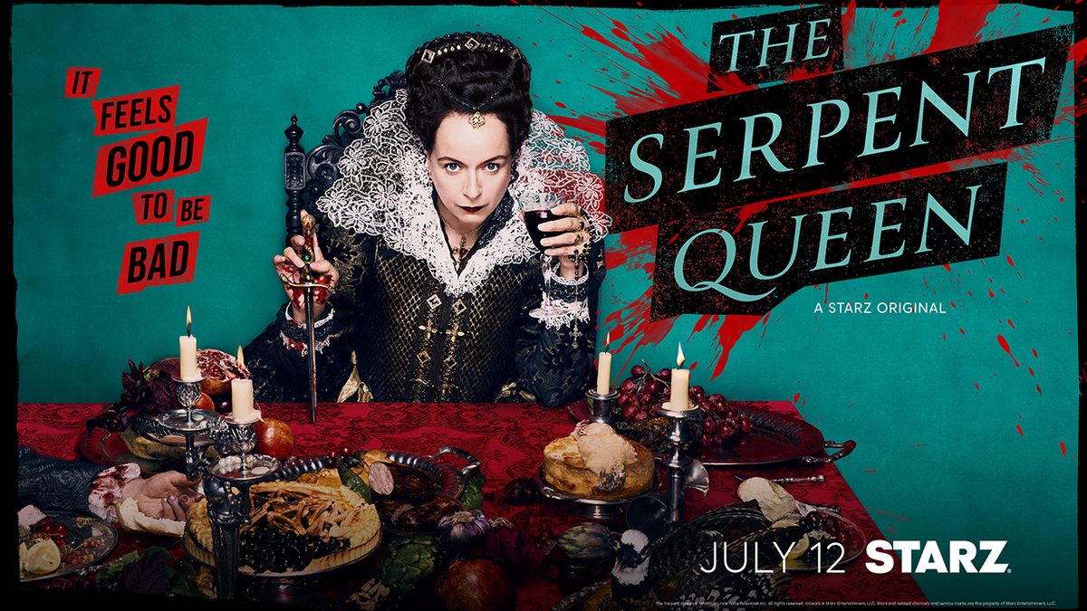 Key art for The Serpent Queen season 2