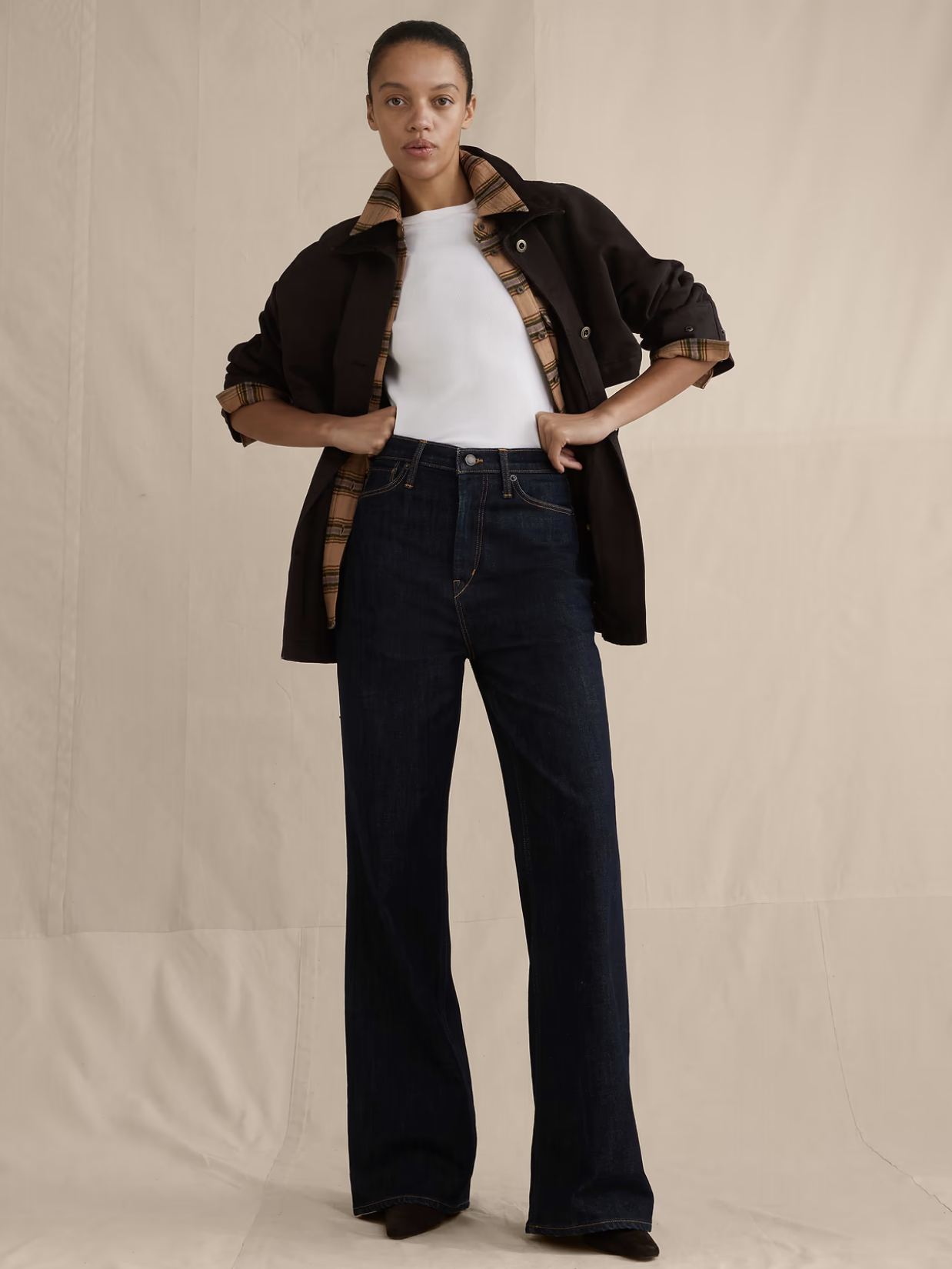 Banana Republic, Ultra High-Rise Flare Jean
