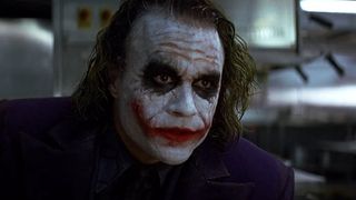 Heath Ledger in The Joker