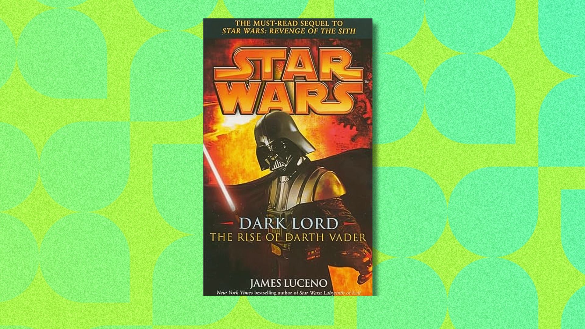 an image of the Dark Lord: The Rise of Darth Vader book cover