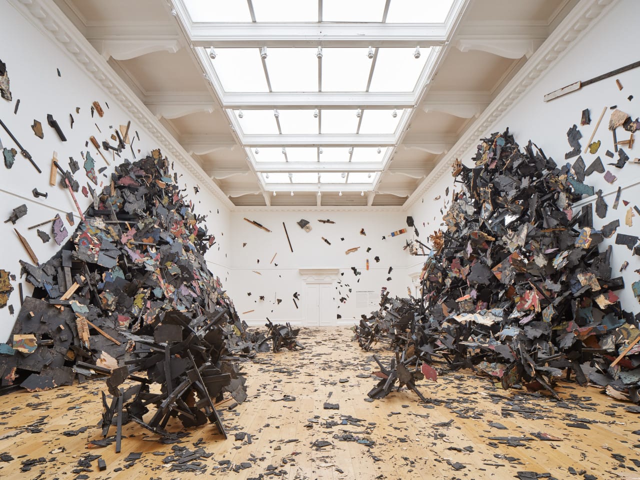 Leonardo Drew: Ubiquity II, South London Gallery, 2025. Photo: Andy Stagg