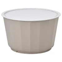 IKEA LÅGASKÄR Coffee table, outdoor, beige IKEA LÅGASKÄR Coffee table, outdoor, beige