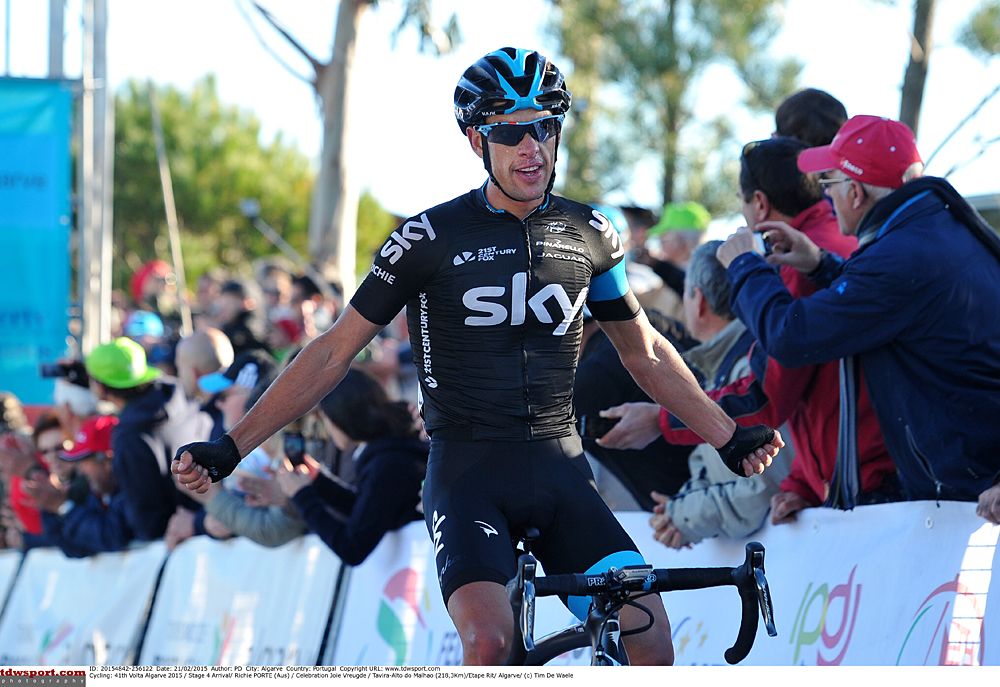 Richie Porte (Team Sky) is the stage 4 winner