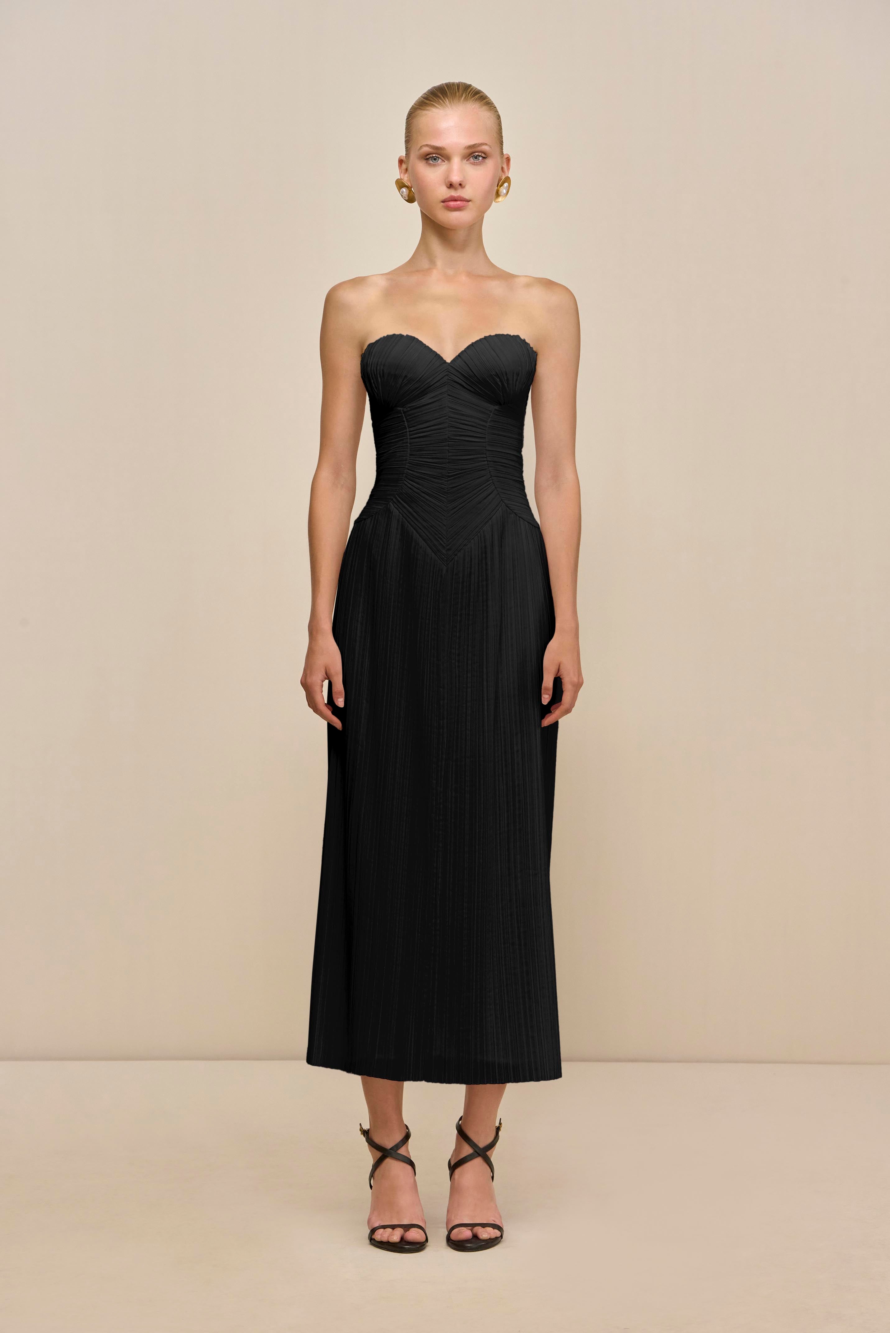Ashika Gown - Black