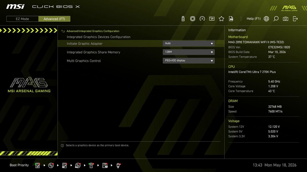 MSI MAG Z890 Tomahawk Wifi II