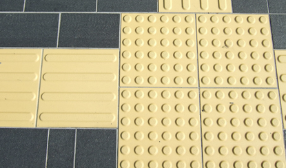 Tenji blocks, tactile paving