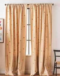 Embroidered Abeille Curtain: was $168 now $119 @ Anthropologie