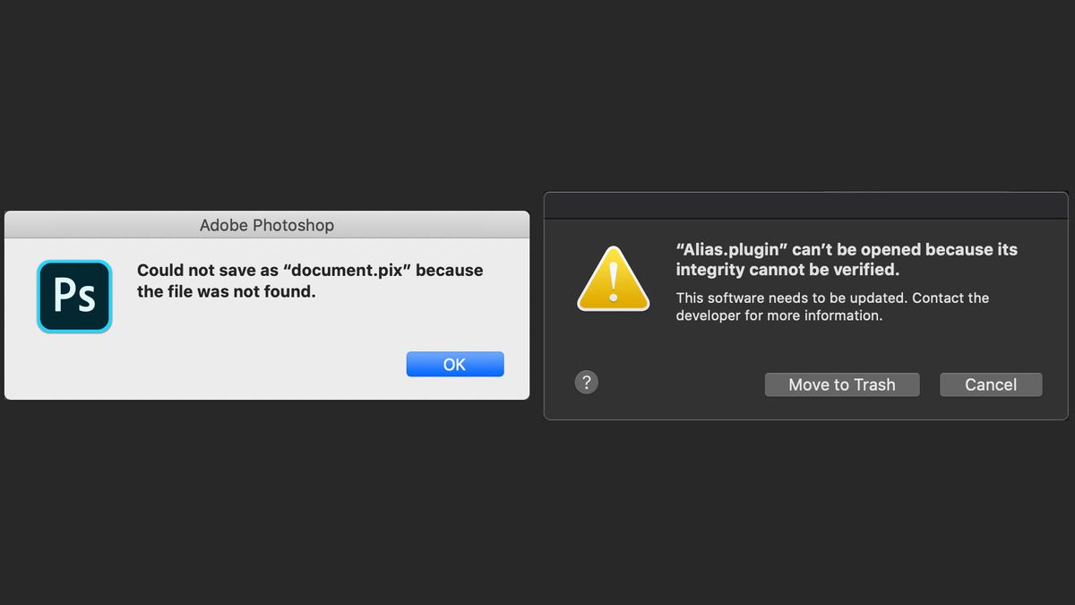 adobe photoshop cs5 mac not working