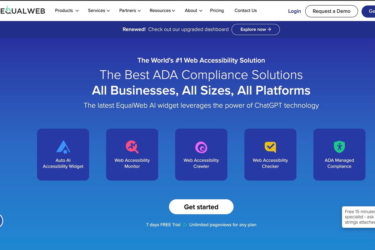 EqualWeb website