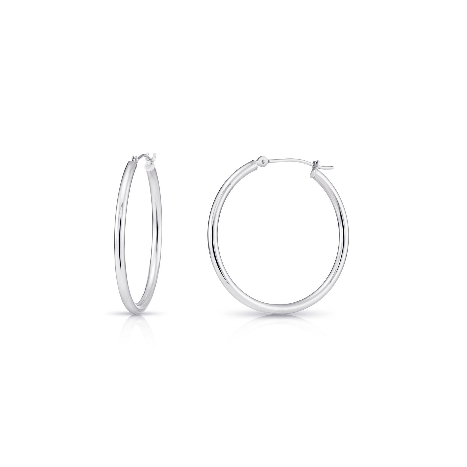 Pavoi, Silver Hoops