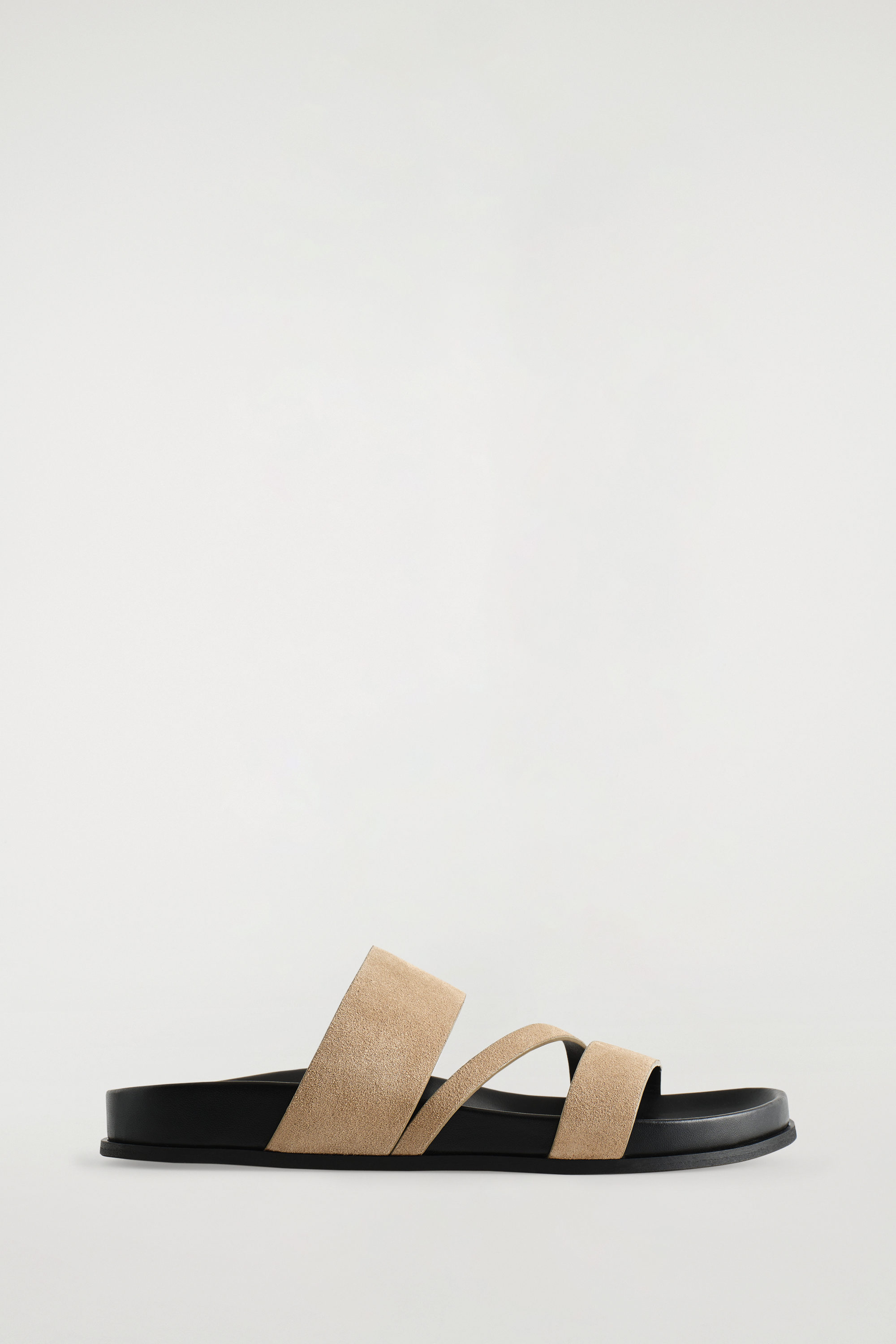 Multi-Strap Suede Sandals